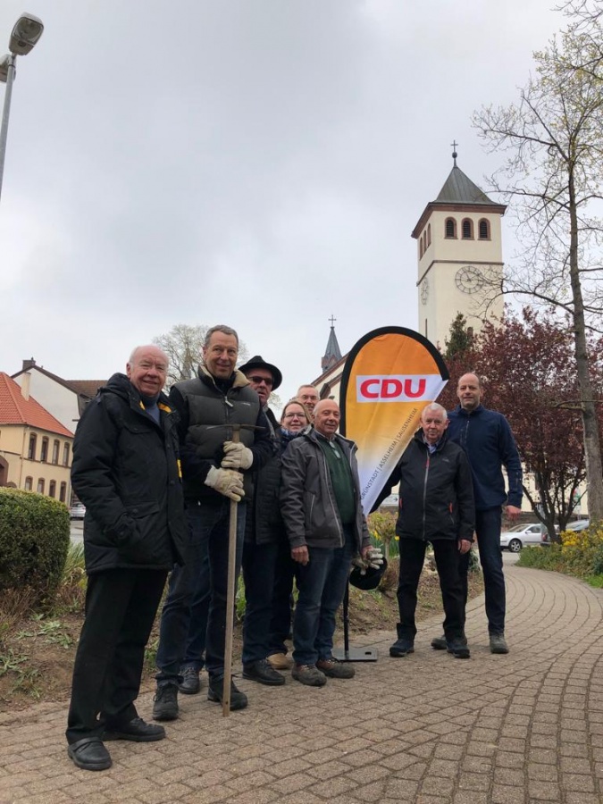 Jubiläumsbaum 70 Jahre CDU