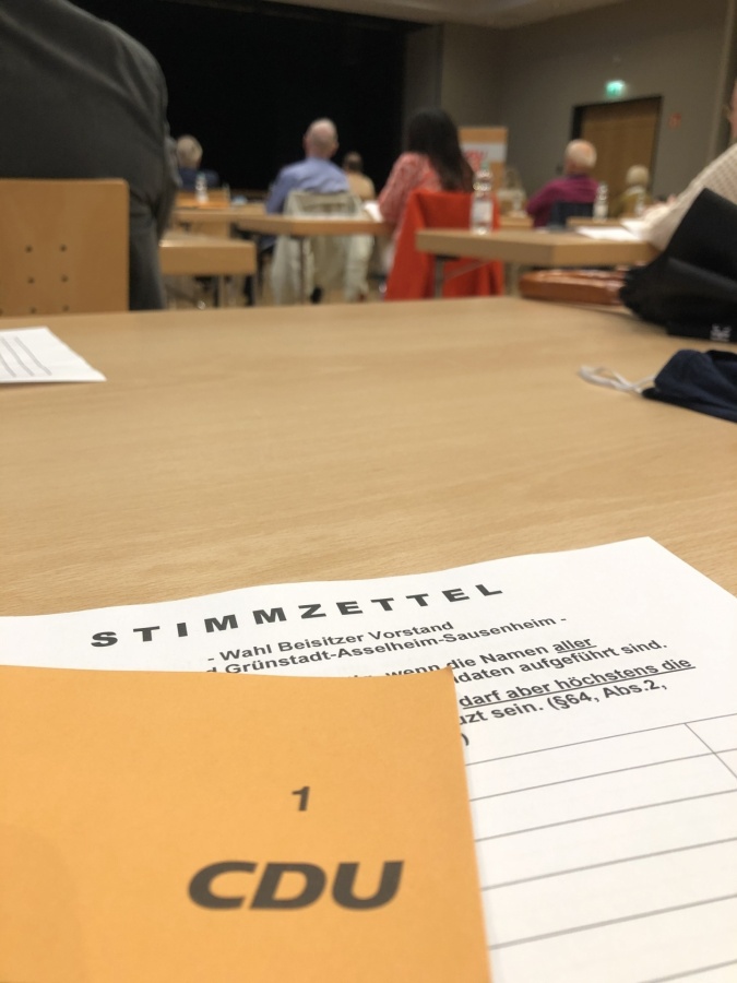 CDU Mitgliederversammlung 31.08.2020